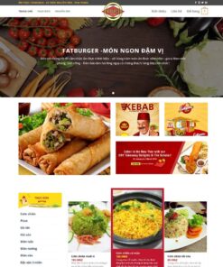 Theme WordPress nhà hàng