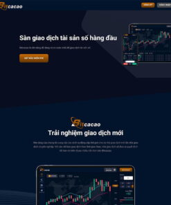 Theme WordPress giới thiệu sàn giao dịch BO