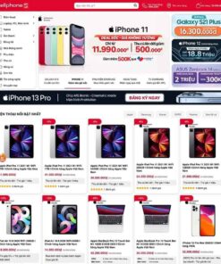 Theme WordPress bán điện thoại, laptop, phụ kiện giống CellphoneS