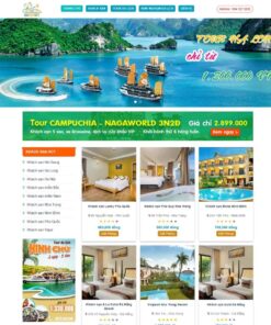 Theme WordPress du lịch 02