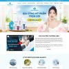 Theme WordPress gia công mỹ phẩm