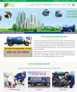 Theme WordPress hút hầm cầu