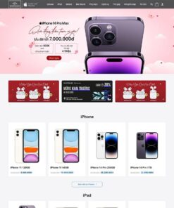 Theme WordPress bán điện thoại Iphone 03