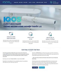 Theme WordPress thuốc lá điện tử