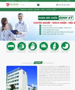 Theme WordPress dịch vụ, phòng khám sức khỏe