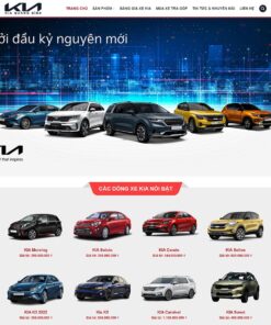 Theme WordPress bán ô tô KIA