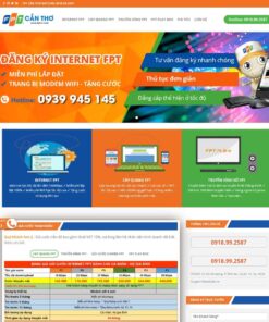 Theme WordPress dịch vụ lắp mạng internet