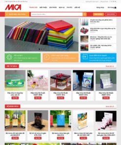 Theme WordPress bán sản phẩm từ mica