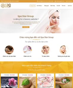 Theme WordPress Spa, làm đẹp 11