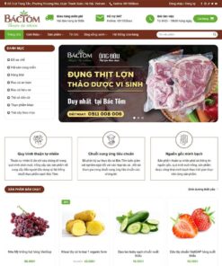 Theme WordPress bán tạp hóa 02