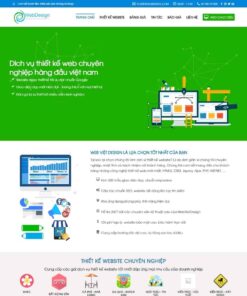 Theme WordPress công ty thiết kế website