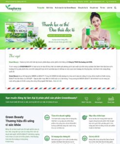 Theme WordPress thực phẩm chức năng 21
