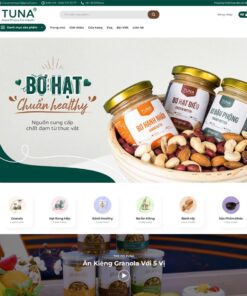 Theme WordPress thực phẩm sạch