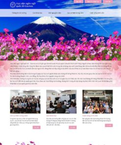 Theme WordPress công ty xuất khẩu lao động 06