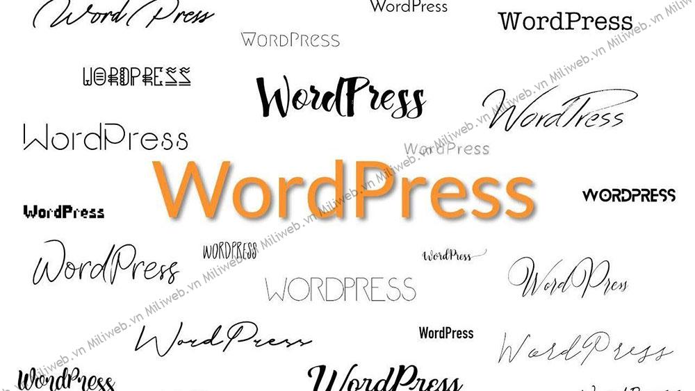 Font chữ trong WordPress nghĩa là gì?
