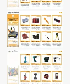 Theme wordpress bán hàng dụng cụ