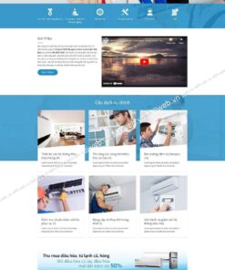 Theme bán hàng và giới thiệu điện máy