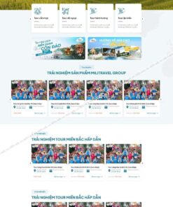 Theme giới thiệu tour du lịch