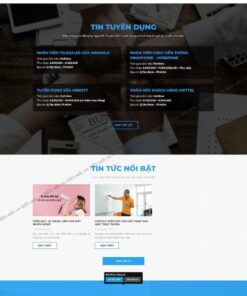 Theme tuyển dụng việc làm telesale