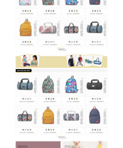 Theme wordpress bán balo giá rẻ