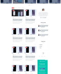 Theme wordpress blog, load 1s, chuẩn SEO
