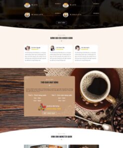 Theme wordpress bán cafe giá rẻ