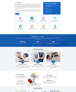 Theme wordpress điện lạnh 2 giá rẻ