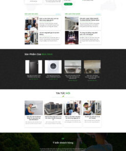 Theme wordpress dịch vụ sửa điện lạnh giá rẻ