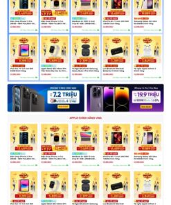 Theme wordpress điện thoại 7 giống topzone