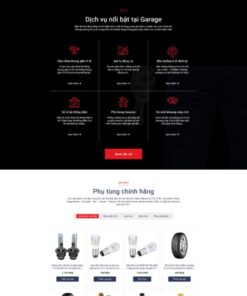 Theme wordpress gara ô tô giá rẻ