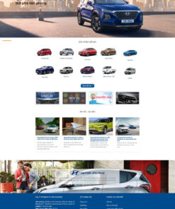 Theme wordpress oto hyundai giá rẻ