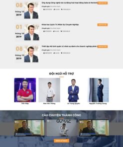 Theme WordPress Khóa Học 3