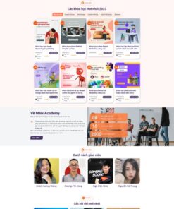 Theme wordpress bán khóa học 6
