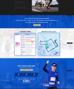 Theme wordpress giải chạy marathon