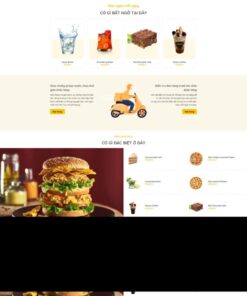 Theme wordpress nhà hàng 2 giá rẻ