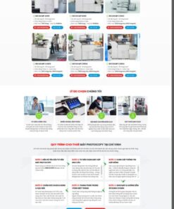 Theme wordpress bán và cho thuê máy photocopy vip