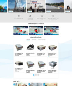 Theme wordpress quạt công nghiệp giá rẻ