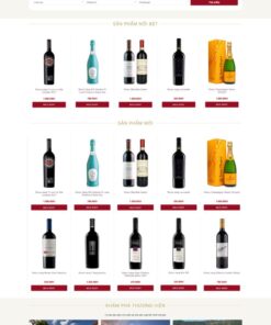 Theme wordpress shop rượu giá rẻ