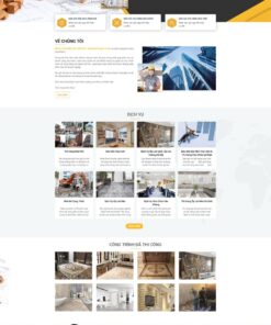 Theme wordpress công ty sơn sửa cải tạo nhà cửa