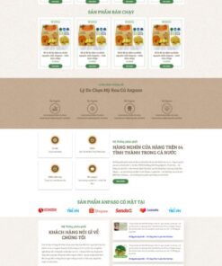 Theme wordpress thực phẩm chức năng rau củ