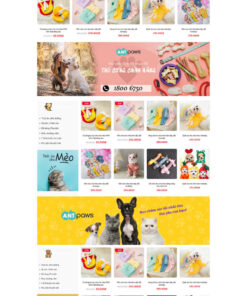 Theme wordpress bán đồ thú cưng