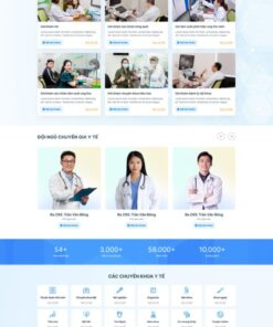 Theme wordpress phòng khám đa khoa , tiêm chủng