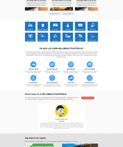 Theme wordpress vận chuyển úc giá rẻ