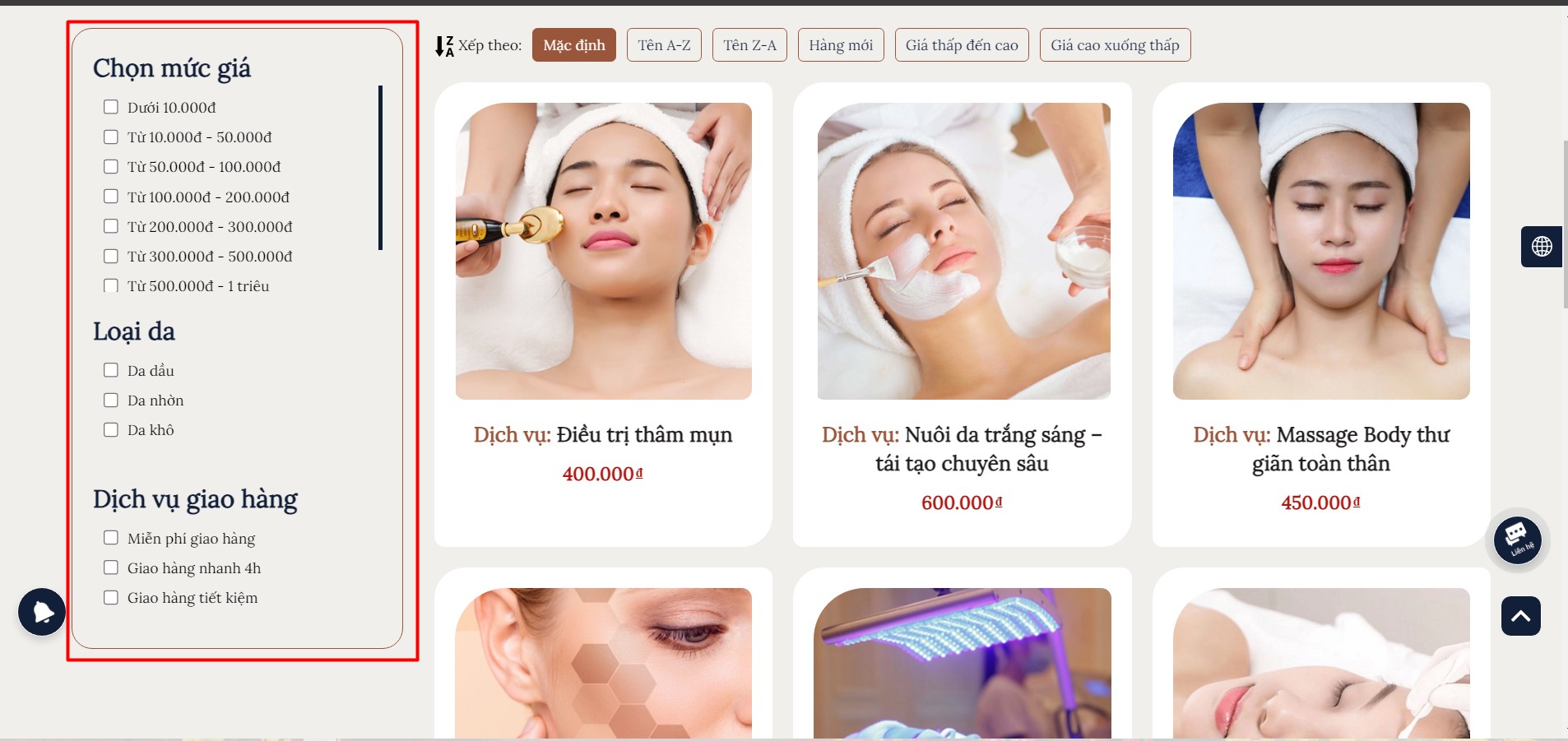 10 Dola Spa
