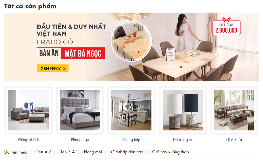 3-7 Danh mục sản phẩm