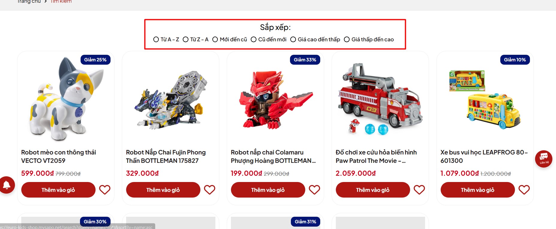 8-5 EURO Kids Shop