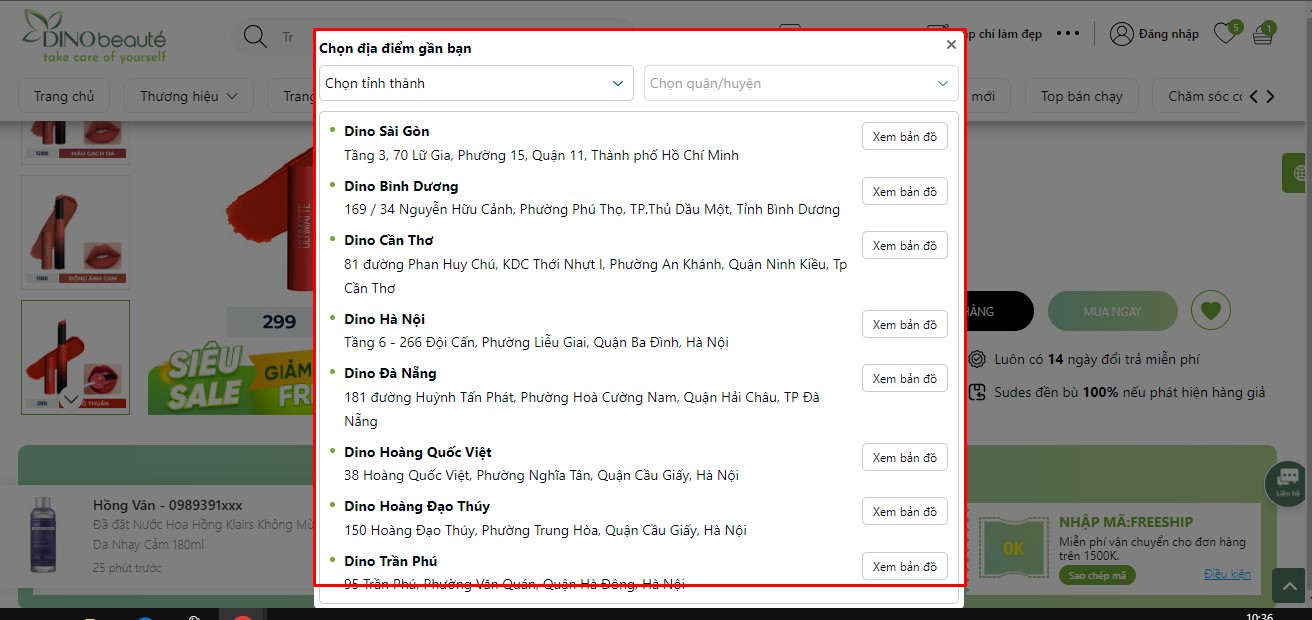 cuahanggannhat Cửa hàng gần nhất