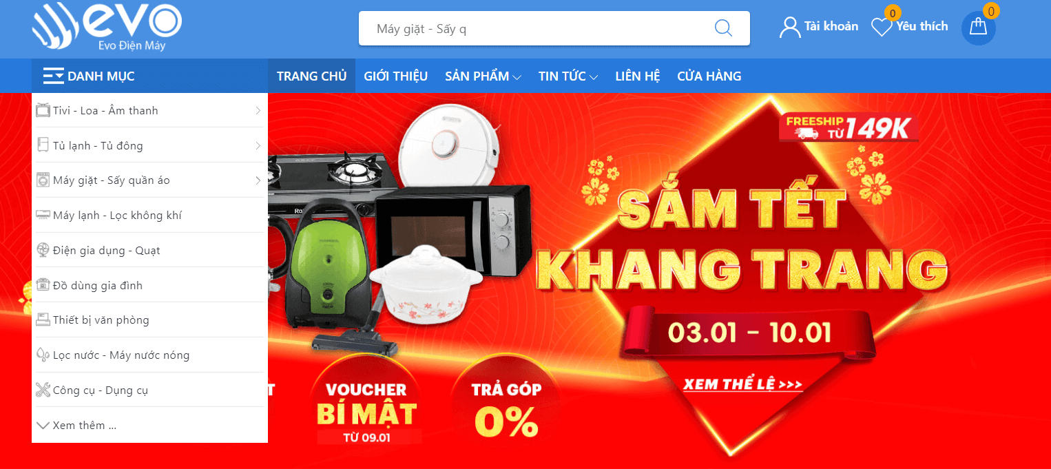 evo-dien-may-menu-1 Evo Điện Máy - Hiển thị menu