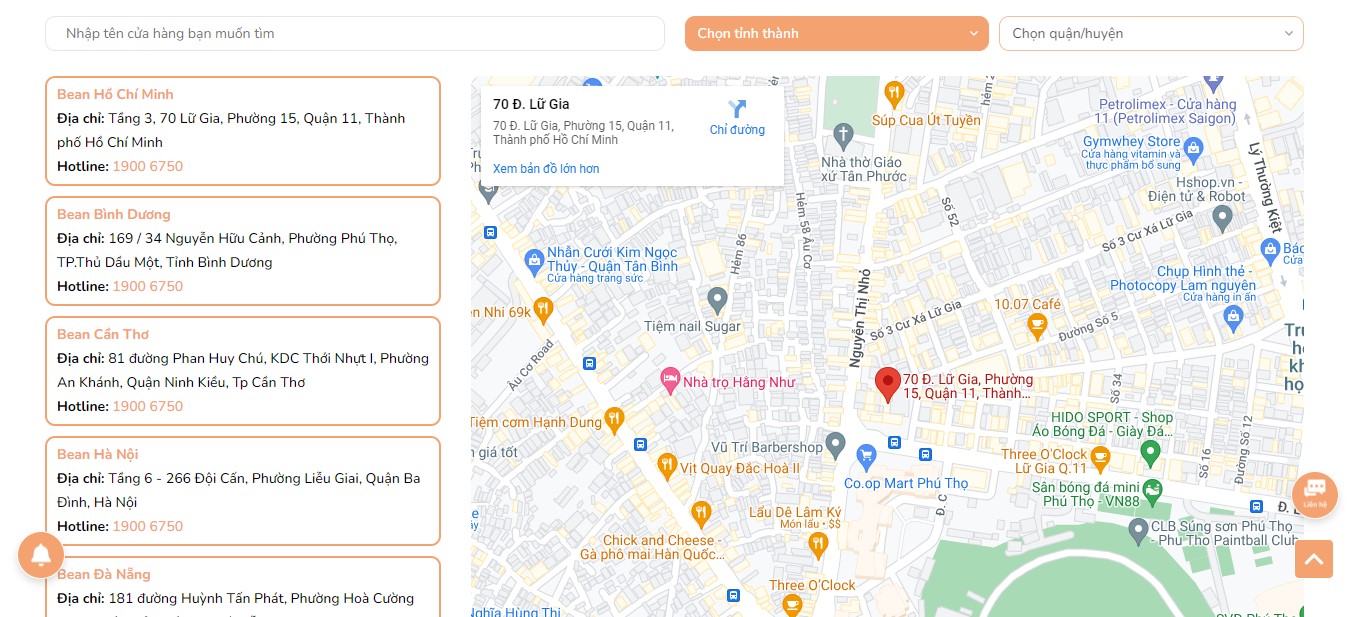 hethongch Hệ thống cửa hàng