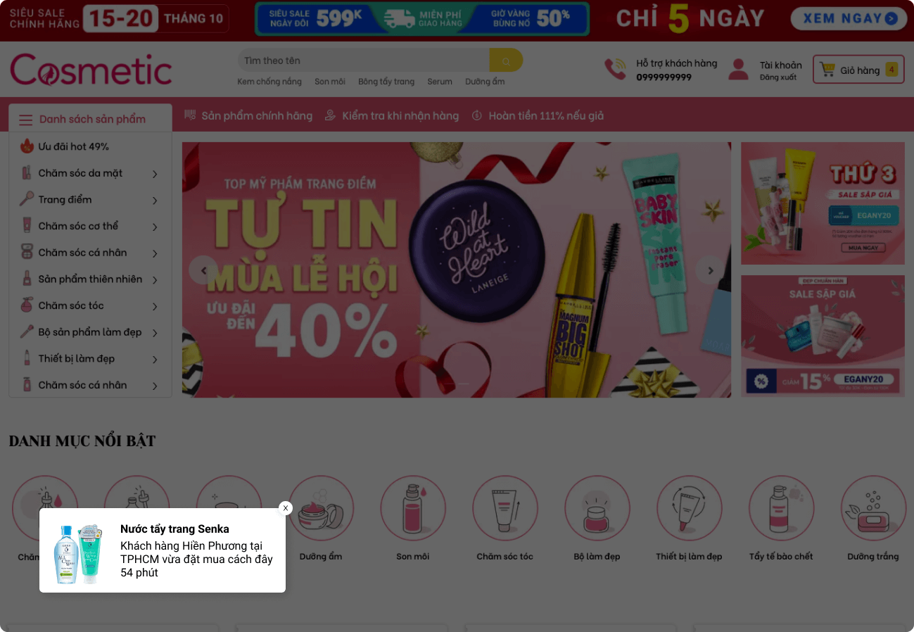 index-sales-pop-ega-cosmetic Thông báo mua hàng